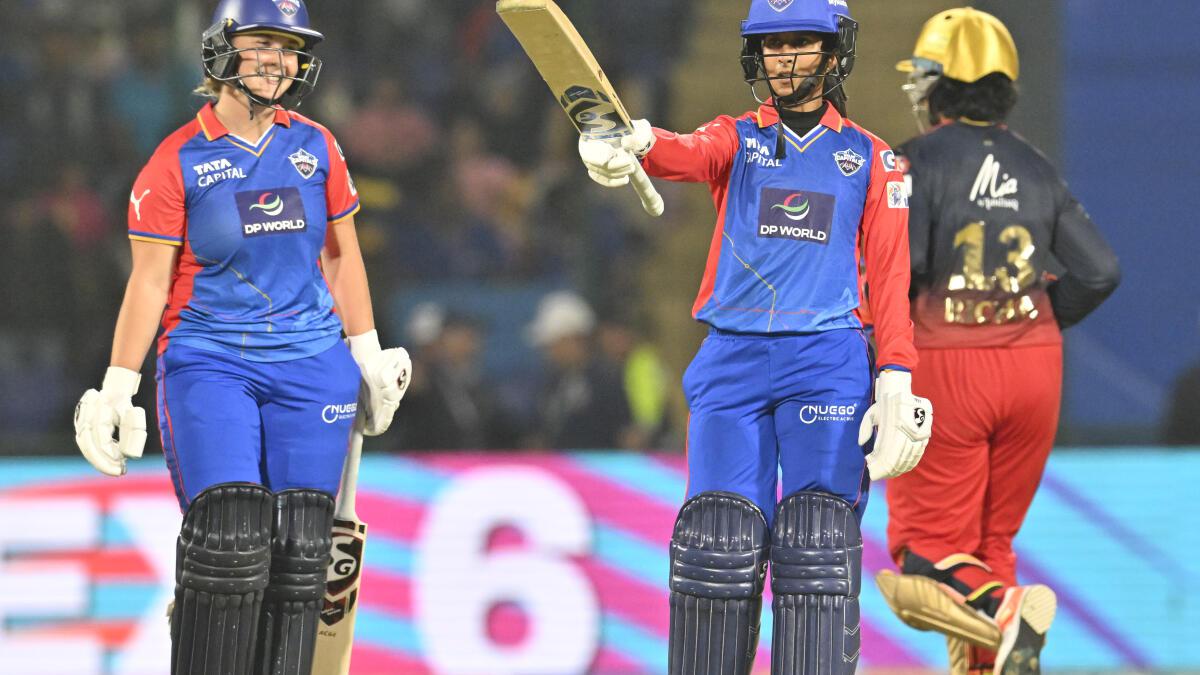 DC-W vs RCB-W Live Score Updates WPL 2024: Perry, Molineux keep RCB in hunt